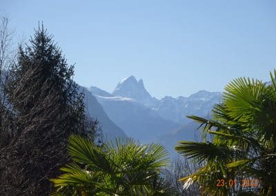 Vue sur les montagnes